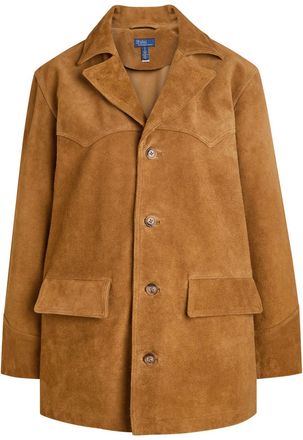 Polo Ralph Lauren Suede Jacket - Brown - S (UK8-10 / S)