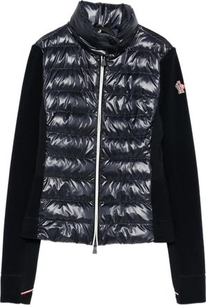 Moncler Gewatteerd jack met rits - Blauw