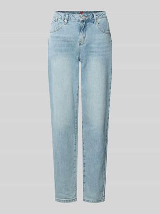 Buena Vista Mom Fit Jeans im 5-Pocket-Design Modell Carrot in Hellblau, Gr&ouml;&szlig;e XXS