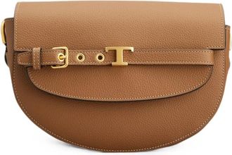 Tod's Mini T Signature Leather Crossbody Bag