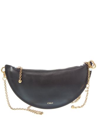 Chlo&eacute; Icons Mini Leather Hobo Bag
