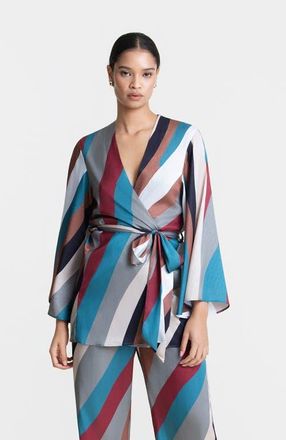 Diarrablu Mini Kimono in Zeph Teal at Nordstrom, Size 3X-Large