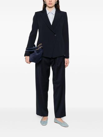 Emporio Armani Double-Breasted Blazer - Navy