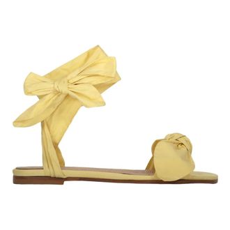 Red Valentino Dames, Schoenen, Geel, Maat: 37 EU Leer