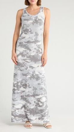 Go Couture Maxi Tank Dress in Charcoal at Nordstrom Rack, Size X-Large