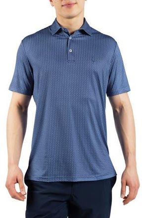 Tailorbyrd Golf Tees Print Performance Polo in Navy at Nordstrom Rack, Size Xx-Large