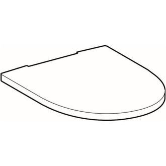 Keramag Asiento De Inodoro Vivano Con Tapa, Bisagras Extra&iacute;bles: Acero Inoxidable, Con Mecanismo De Cierre Suave, Geberit Blanco