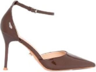 Twentyfourhaitch Met Hak - Dames - Pumps - Bruin - 39 EU - Schoenen