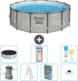 Bestway Piscina Bestway Steel Pro Max Redonda - 427x122 Cm - 8-piezas S622