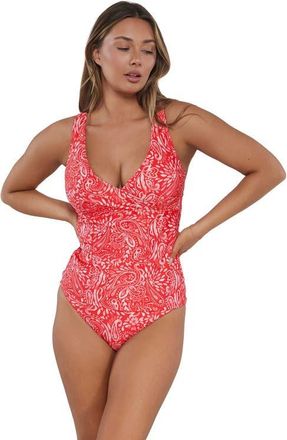 Sunsets Elsie Tankini Swimsuit Top - D Cup in Majorca at Nordstrom, Size 36