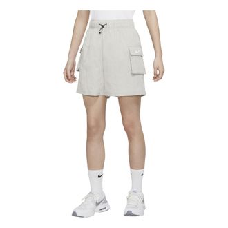Nike (WMNS) Nike Sportswear Essential Woven High-Rise Shorts Grey DM6248-012
