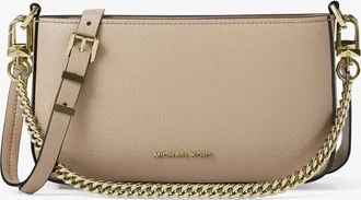 Michael Kors Bryant Small Pebbled Leather Convertible Pochette