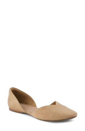 Toms dOrsay Flat in Medium Beige at Nordstrom, Size 6.5