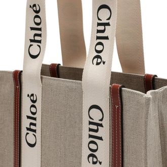 Chlo&eacute; Woody Medium Tote - Bags - Mujer - Marr&oacute;n - ONE SIZE