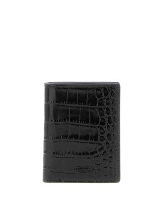 Tom Ford Cardholder Print Crocodile