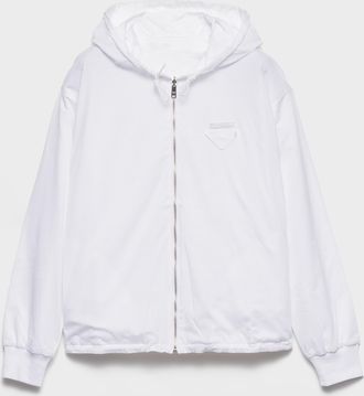 Prada Reversible jersey hoodie