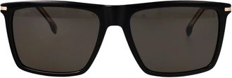 HUGO BOSS 1844/S Zonnebril - Heren - Zonnebrillen - Zwart - 56 MM - Accessoires