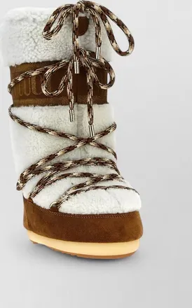 Moon Boot shearling ankle boots