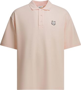 Maison Kitsun&eacute; Fox Head Polo Shirt With Buttons
