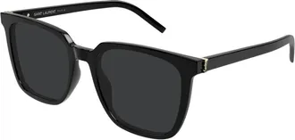 Saint Laurent Sunglasses, unisex, Black, Size: 54 MM SL M146 Sunglasses