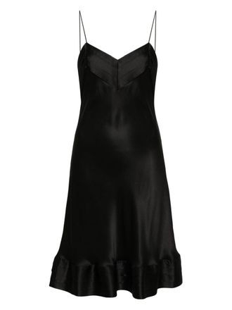 Carine Gilson Abito plissettato - Nero