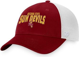 Top of the World Mens Top of the World Maroon Arizona State Sun Devils Breakout Trucker Snapback Hat at Nordstrom