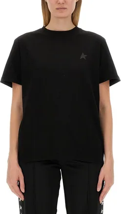 Golden Goose Jersey T-Shirt-Donna
