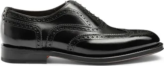 Santoni Enrico Model Leather Oxford Brogue Goodyear