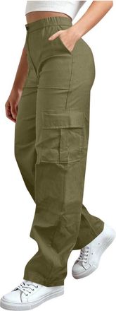 Generic Womens Quick Dry Trousers Joggers Sports Running Pants Sweatpants Cargo Trousers Ladies Casual Comfy Combat Pants Solid Color Classic Jogger High Wais