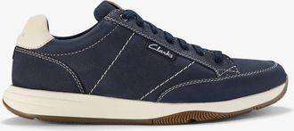 Clarks Townview Lace Navy Nubuck Sneakers