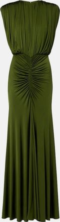 Self Portrait Draped ruched gown