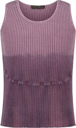 Lueder Stays geribbelde top - Paars