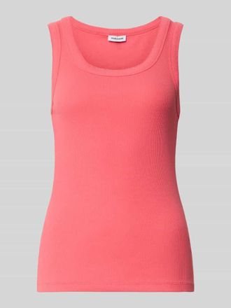 More & More More & More Tr&auml;gertop in Ripp-Optik mit Rundhalsausschnitt in Pink, Gr&ouml;&szlig;e 34