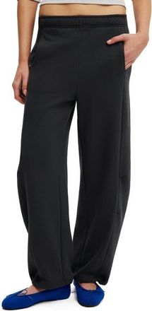 Cotton On Womens Barrel Leg Sweatpant in Shadowstone at Nordstrom, Size Xx-Small