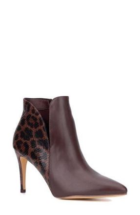 New York & Company Emani Stiletto Bootie in Burgundy at Nordstrom Rack, Size 7.5