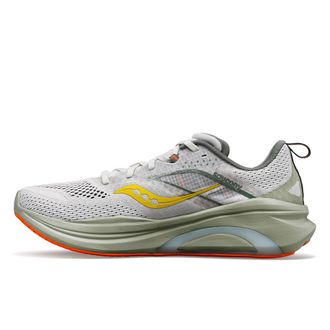 Saucony Mens Omni 22 Sneaker, Fog/Bough, 9.5 UK