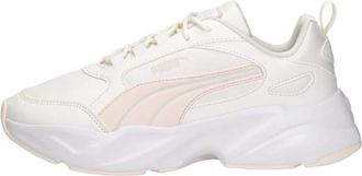Puma Cassia 2.0 L Sneakers Laag - Dames - Hardloopschoenen - Wit - 40 EU - Leer - Fitness