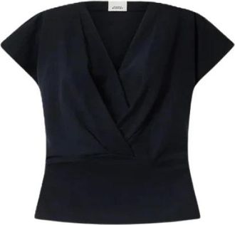 Isabel Marant Nadrine T-shirt - Dames - T-shirts - Zwart - L - Katoen - Tops