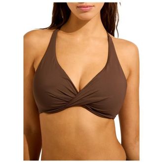 Seafolly Collective Wrap Front F Cup Bra Bikini-Top f&uuml;r Damen | orange
