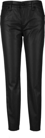Kut from the Kloth Womens Mia High Rise Fab Ab Toothpick Jeans In Black