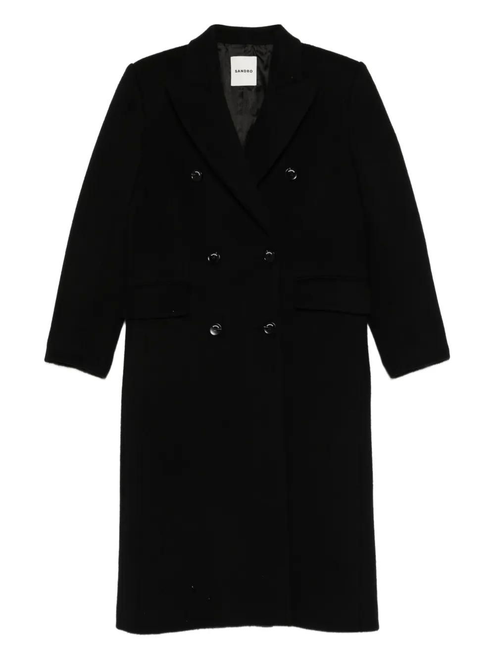Manteau Court Sandro En Fourrure - Taille 2 (38/40/42) - Marron - Occasion TB état
