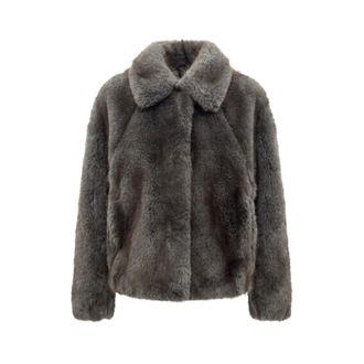 VALENTINI 1972 ECO Zibellino - female - VALENTINI 1972 - Faux Fur & Shearling Jackets - Gray - XS - Jackets