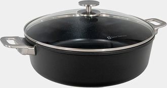 Swiss Diamond CHD Nonstick Braiser with Glass Lid, 7.2 qt