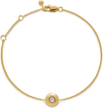 Monica Vinader June Birthstone bracelet - Gold