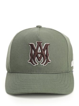 Amiri Amiri Cotton Hat Cappelli Verde-Uomo