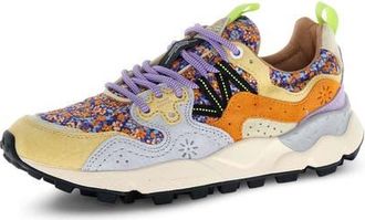 Flower Mountain Yamano 3 Sneaker in Yellow/Purple at Nordstrom, Size 5-5.5Us