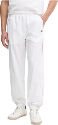 Lacoste Archive Edition Trainingsbroeken - Heren - Sweatpants - Wit - XL - Katoen - Broeken