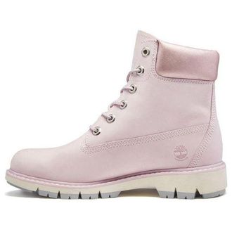 Timberland (WMNS) Timberland 6 Inch Premium Boot Light Pink Metallic Collar A2B3ZW