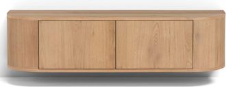 Moloo Mueble tv mural 140 cm roble expresso
