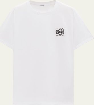 トップス LOEWE 19SS EL LEON Print Shirt 39 White Loewe + Long Sleeve T-shirt in Cotton & Silk with Loewe